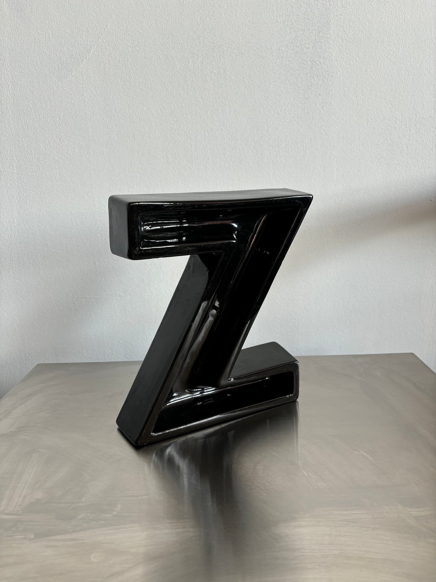 Monguzzi Ceramic Z in typography style Cennina Prezzo - RARE