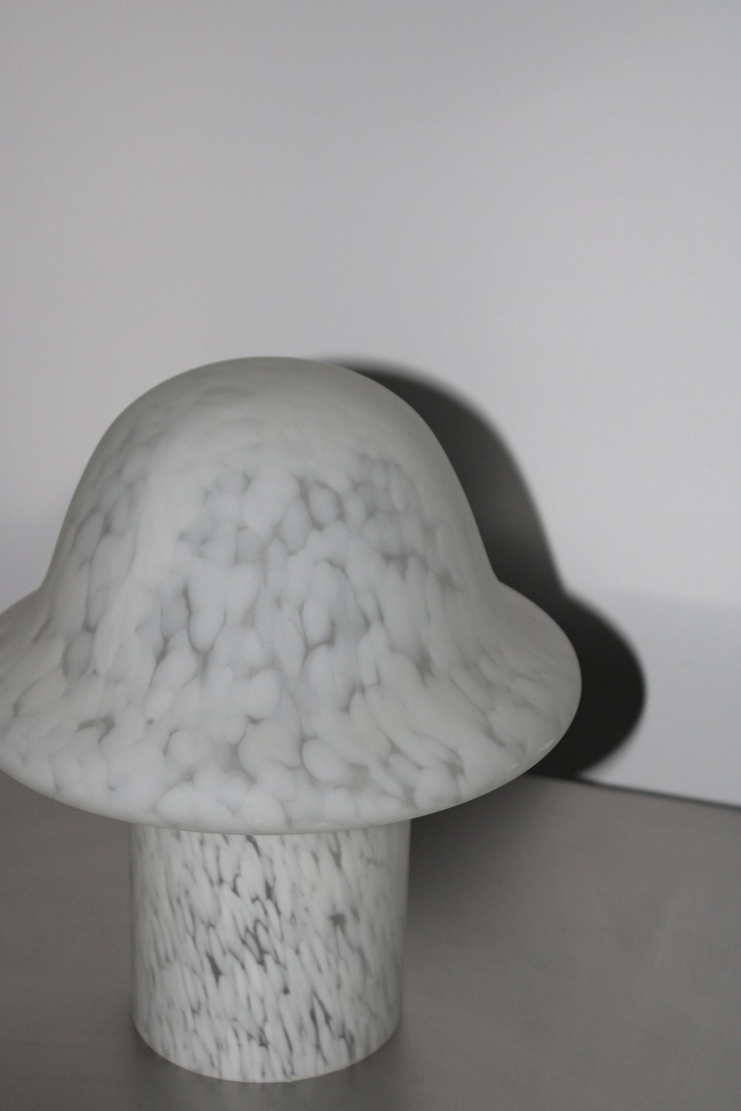 Pill & Putzler murano glass mushroom lamp, Germany, 1970’s