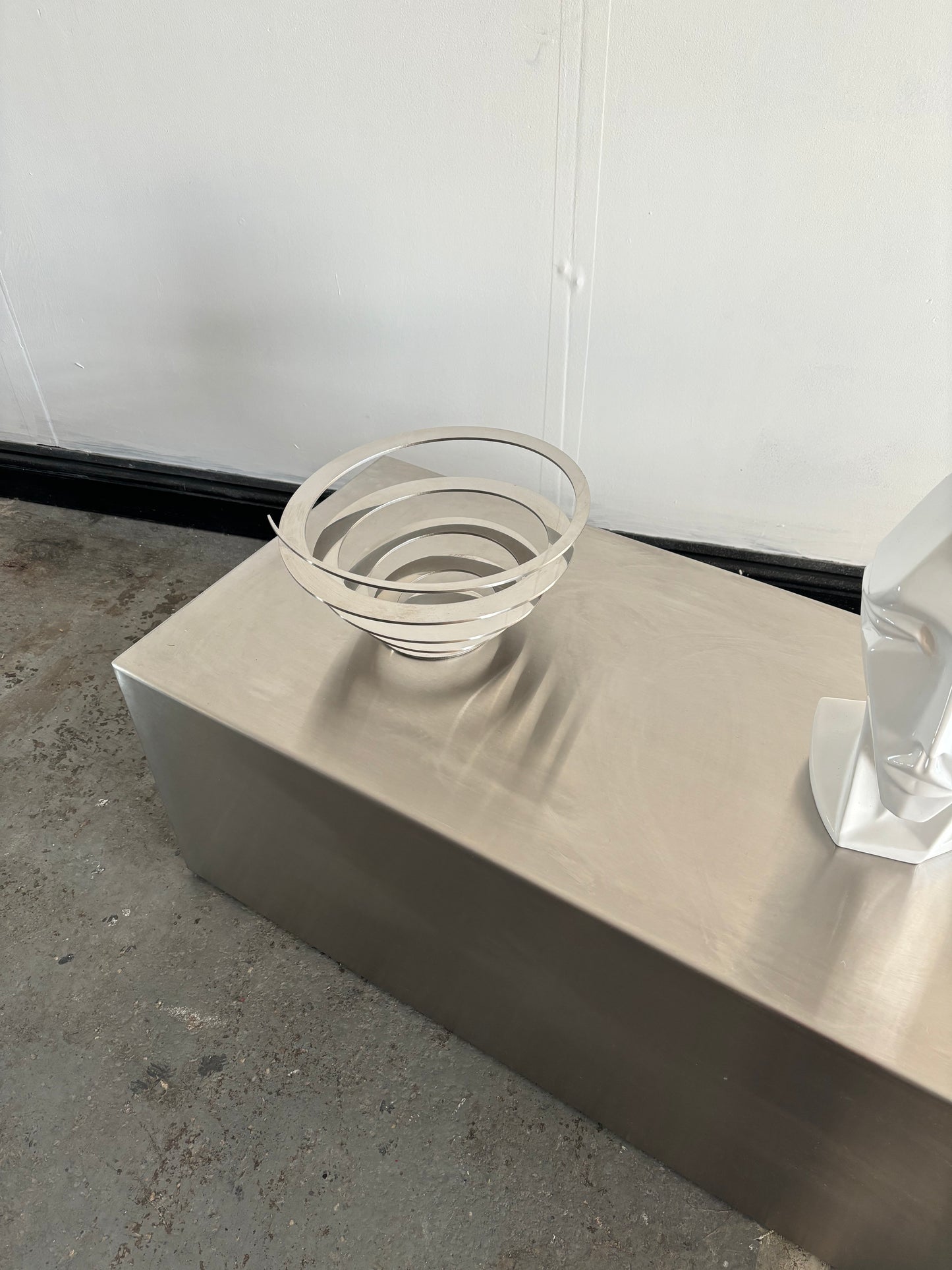 Stainless Steel Block Coffee Table - MADE TO ORDER