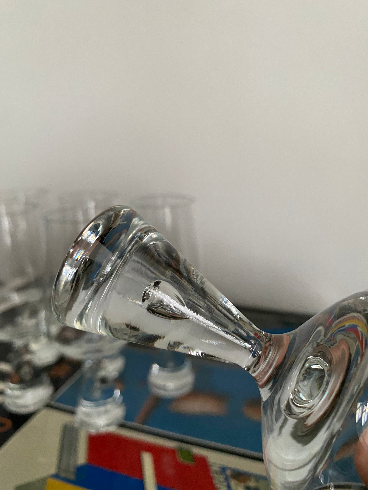 1969 Bent Severin for Holmgaard Princess Sherry Glasses x 6