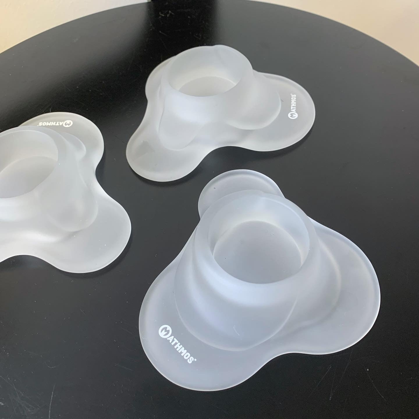 Mathmos ‘MELT’ tea light holders (set of 3)