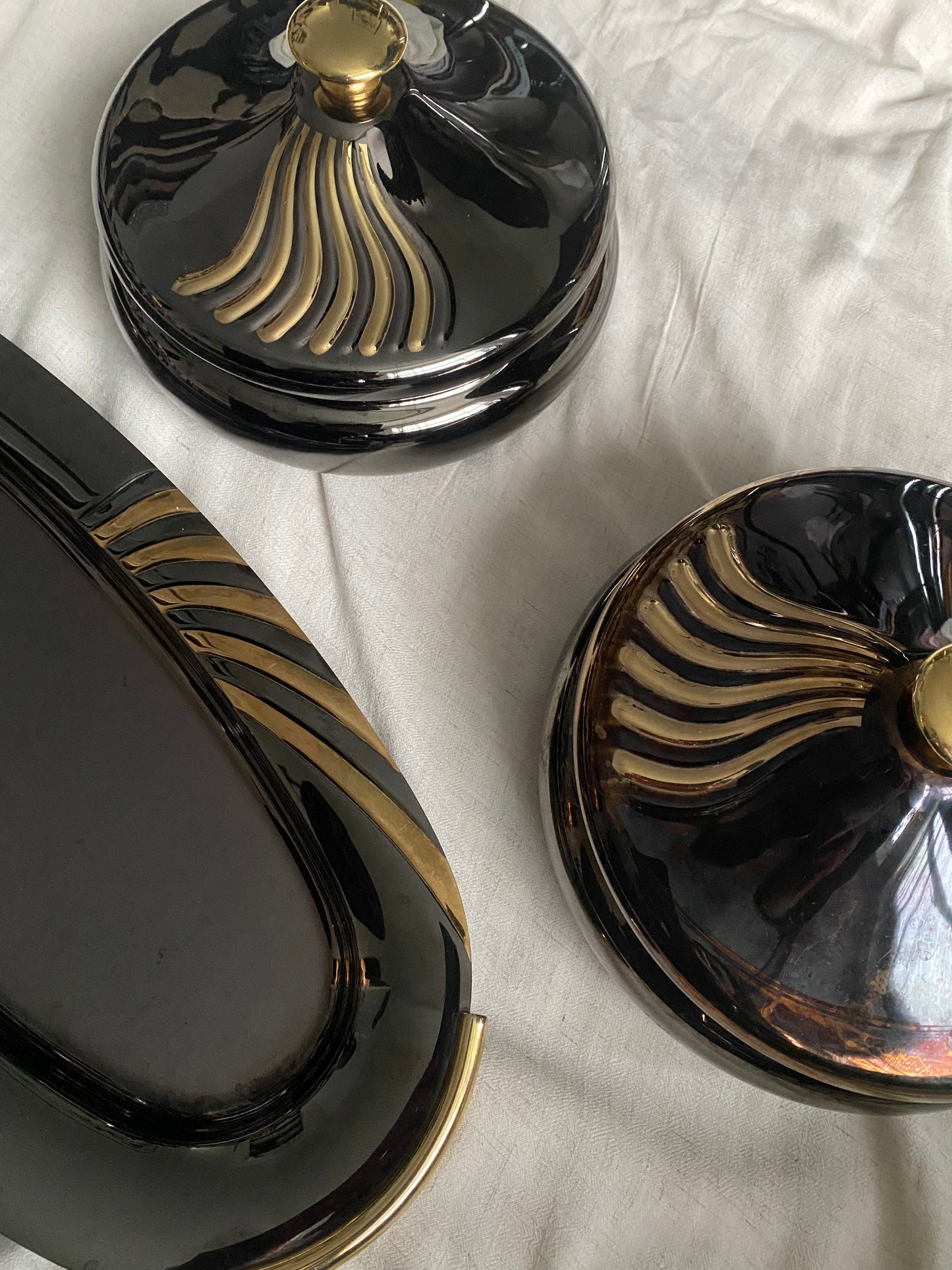 INOXBECK Italy Stainless Steel Serving Dish (x2) & Tray