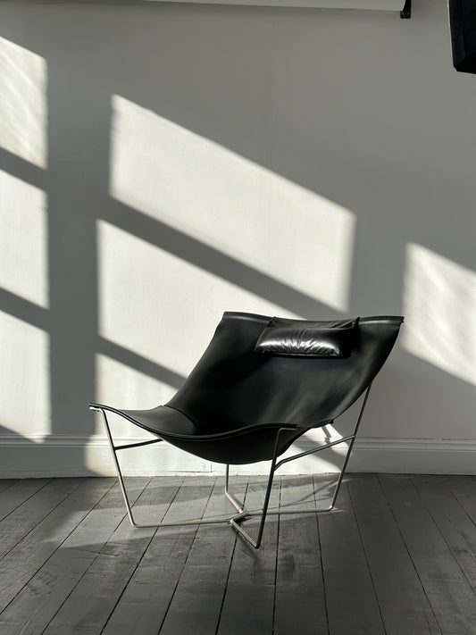 DAVID WEEKS FOR HABITAT 1980’s Black Semana Sling Chair
