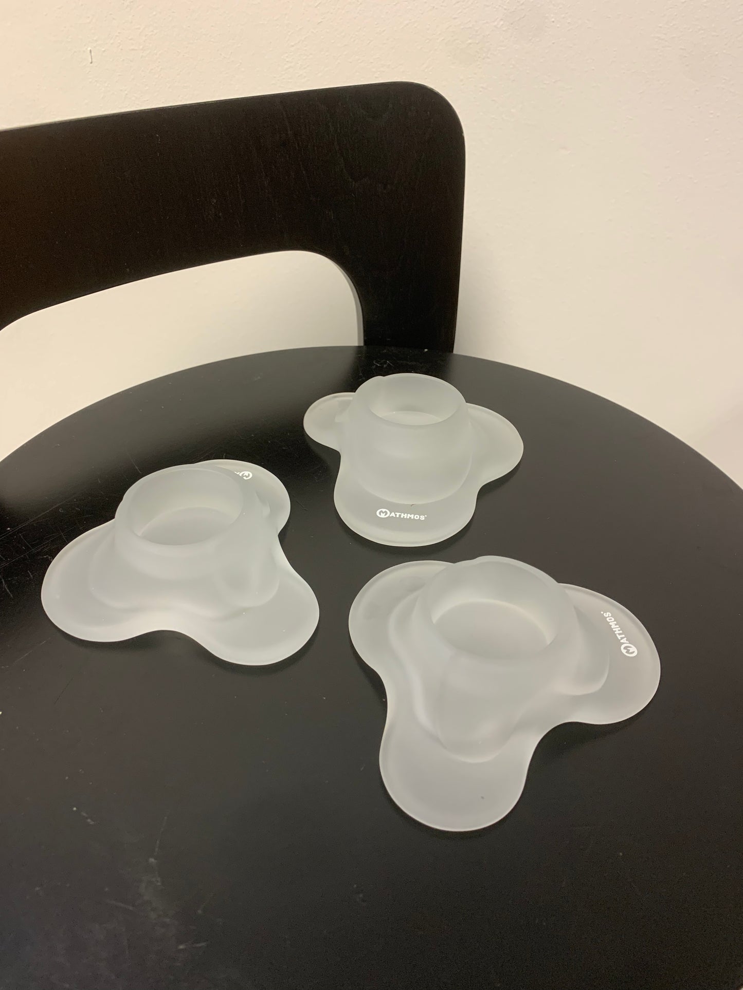 Mathmos ‘MELT’ tea light holders (set of 3)