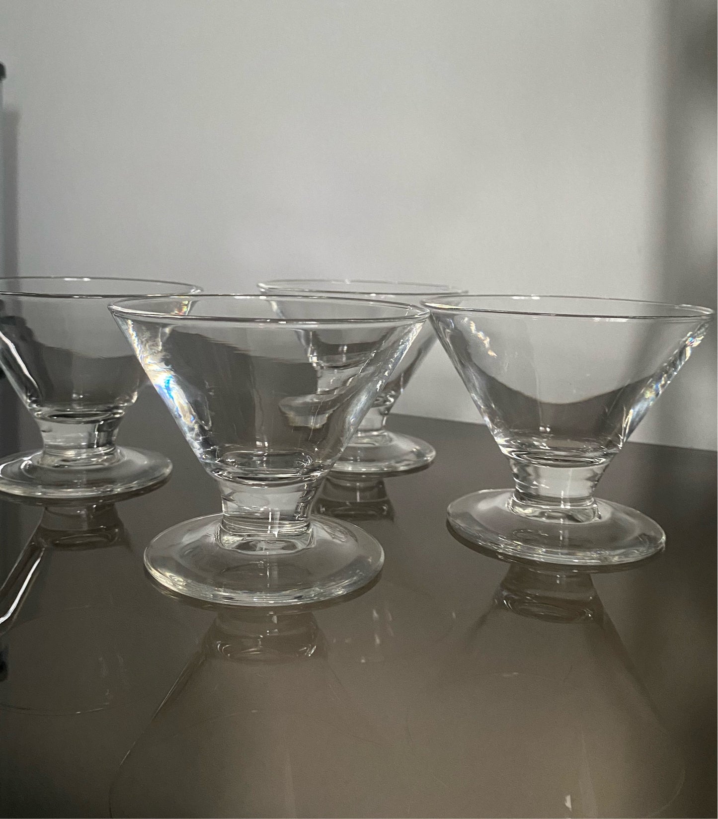 ARC France Stemless Glasses/ Dessert Dishes (set of 4)